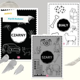 Kolory - plansze edukacyjne