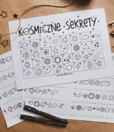 "KOSMICZNE SEKRETY" - zaszyfrowane hasła