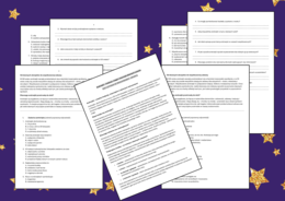 🔮✨ANDRZEJKI – tradycja, magia i zwyczaje dawnych czasów - test - 🎇 CZYTANIE ZE ZROZUMIENIEM - klasa 4-5 - 2 grupy + odpowiedzi