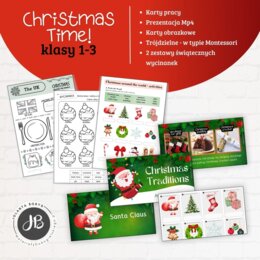 CHRISTMAS Świąteczny Zestaw Edukacyjny dla Klas 1-3