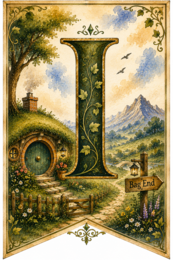 Napis baner Hobbit