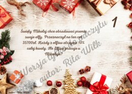 Matematyczny kalendarz adwentowy (klasy 7-8)