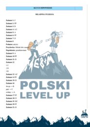 Test językowy E8_120 zadań+ klucz_Polski Level Up