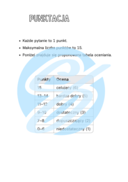 Test z lektury „Ferdydurke” | Witold Gombrowicz | Szkoła średnia | 15 pytań ABCD + Klucz + Skala ocen