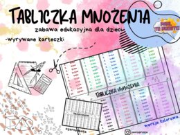 Tabliczka Mnożenia – Wyrywanki dla Uczniów