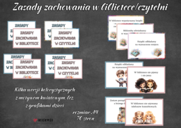 ZASADY ZACHOWANIA W BIBLIOTECE