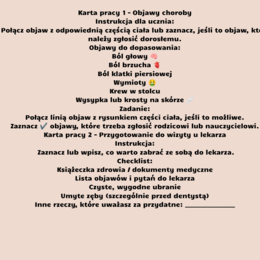 Edukacja zdrowotna, scenariusze wszystkich lekcji dla klas 4-8