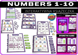 NUMBERS 1-10 - INTERAKTYWNA KSIĄŻECZKA