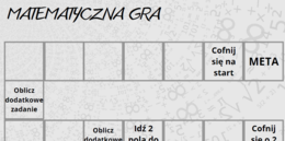 Gra planszowa: porównywanie liczb