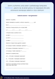 System dziesiętny w kosmicznej przygodzie (klasy 1–4) | Przetestuj styl ThinkRocket