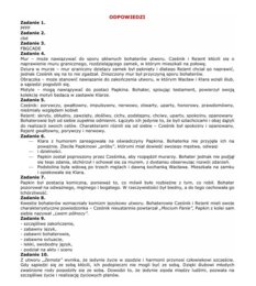 Zestaw lekturowy "Zemsta"