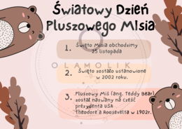 Światowy Dzień Pluszowego Misia