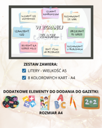 Gazetka szkolna - ZASADY ZGRANEJ KLASY!