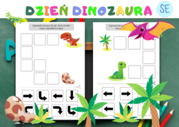 Dinozaury - zestaw zadań