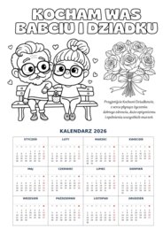 DZIEŃ BABCI I DZIADKA - Z całego serca życzymy Wam - grafika XXL