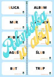 Domino ortograficzne z ,,U"