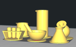 Klasa 7 i 8. Chemia i informatyka. Chemiczne pionki i kostka do gry – druk 3D