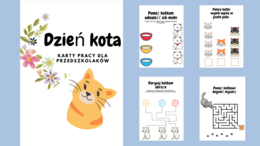 Dzień kota - karty pracy