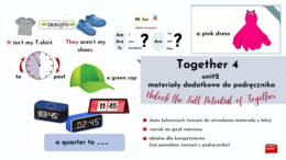 Together 4, unit 2, materiały dodatkowe do podręcznika, what's the time?