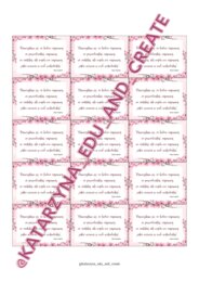 Kupony z cytatami - Dzień Kobiet