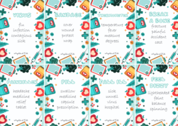 Health (Zdrowie) gra Taboo /72 karty