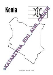 Mapy konturowe - wybrane państwa świata