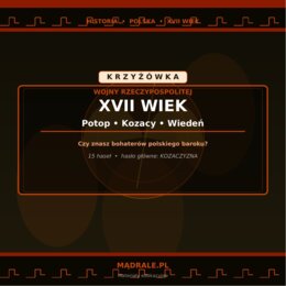 Karta pracy „Wojny Rzeczypospolitej” + klucz odpowiedzi