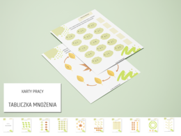 Karty pracy Tabliczka Mnożenia