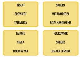 Lekturowe karty do gry - powtórka do egzaminu ósmoklasisty