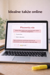 PISOWNIA "NIE" Z RÓŻNYMI CZĘŚCIAMI MOWY [Karta pracy, sprawdzian]