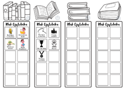 Zakładki Klubu Czytelnika + naklejki