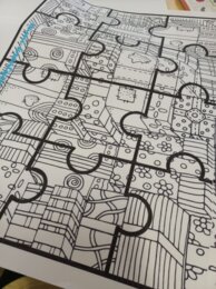 Świąteczne puzzle XXL