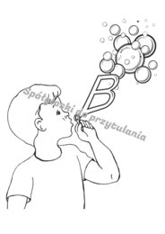Spółgłoski do przytulania. Nauka liter poprzez zmysły, wrażenia i zabawę. Monografia litery B wraz ze scenariuszem jej wprowadzania, kartami pracy.