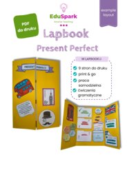 Lapbook Present Perfect | gramatyka angielska | klasy 6-8, liceum | PDF do druku
