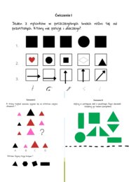 Trening funkcji poznawczych. Pamięć, koncentracja uwagi, logiczne myślenie, kreatywność. Część 1.