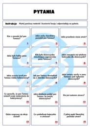 Katarynka – Pytania i Odpowiedzi – angażujące karty pracy dla uczniów szkoły podstawowej