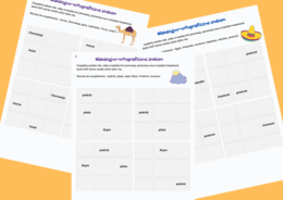 Wakacyjno - ortograficzne SUDOKU