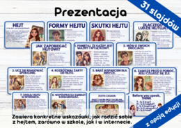 Prezentacja - "Nie Hejtuje, Motywuje" - 31 slajdów