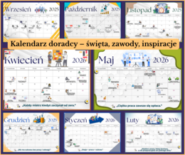 Kalendarz doradcy - święta, zawody, inspiracje.