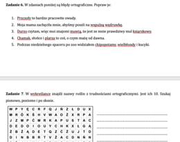 Zajęcia wyrównawcze 3 - pakiet zadań