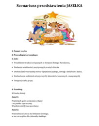2 scenariusze na JASEŁKA