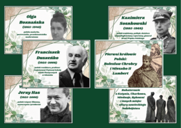 PATRONI ROKU 2025 – gazetka – biblioteka – język polski – 11 stron – wersja 1