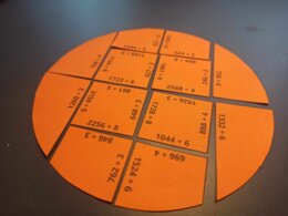 Puzzle matematyczne na Dzień Kropki - mnożenie i dzielenie