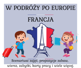 W podroży po Europie - Francja - pakiet dla przedszkolaka