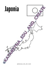 Mapy konturowe - wybrane państwa świata