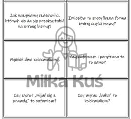 WIELKI QUIZ WIEDZY O JĘZYKU POLSKIM - PONAD 270 PYTAŃ