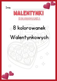 Kolorowanka Walentynkowa