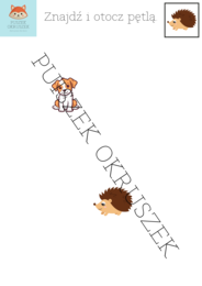 Znajdź zwierzątka - analiza wzrokowa