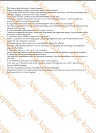 Karta pracy Work in the UK Police ze słowniczkiem i kluczem odpowiedzi