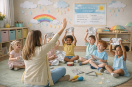 Deszczowy koncert – zajęcia muzyczne